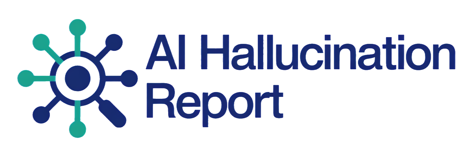 AI Hallucination Report full logo