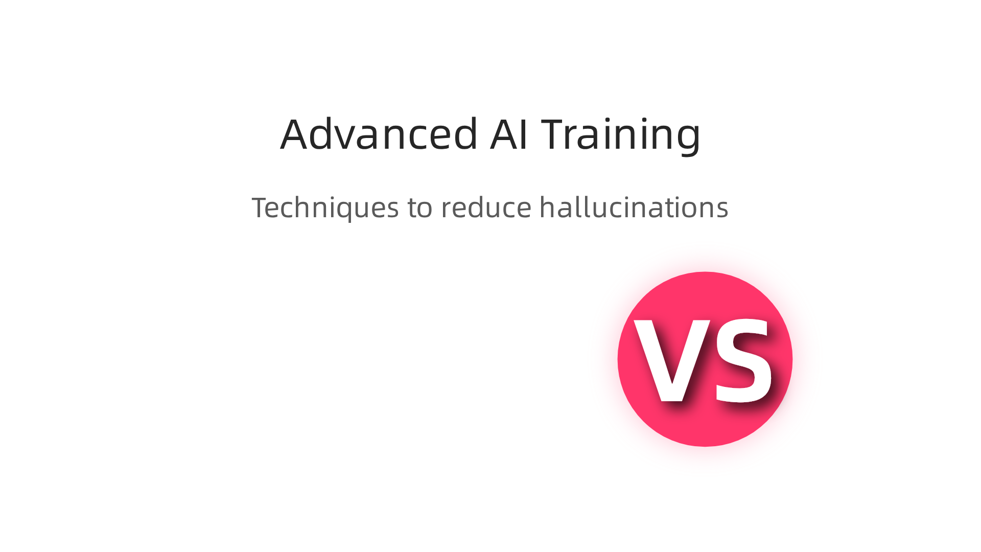 An infographic outlining advanced techniques like adversarial training and RLHF used to enhance AI model robustness and reduce hallucinations.