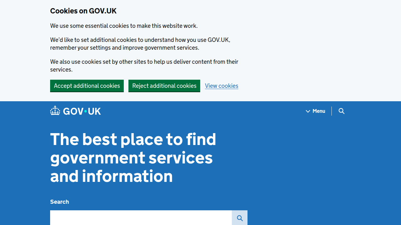 A screenshot of the UK government's official website, providing insights and definitions on agentic AI.