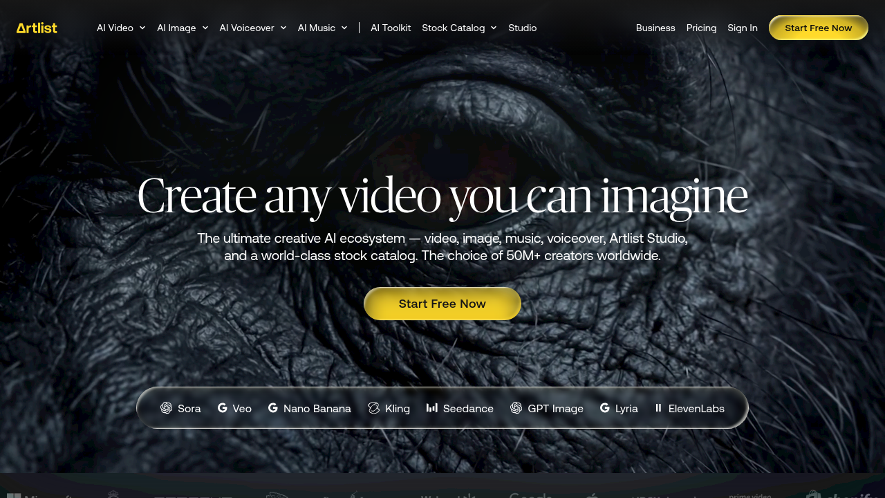 A screenshot of the Artlist blog, offering insights and guides on recognizing AI hallucinations in video generation.