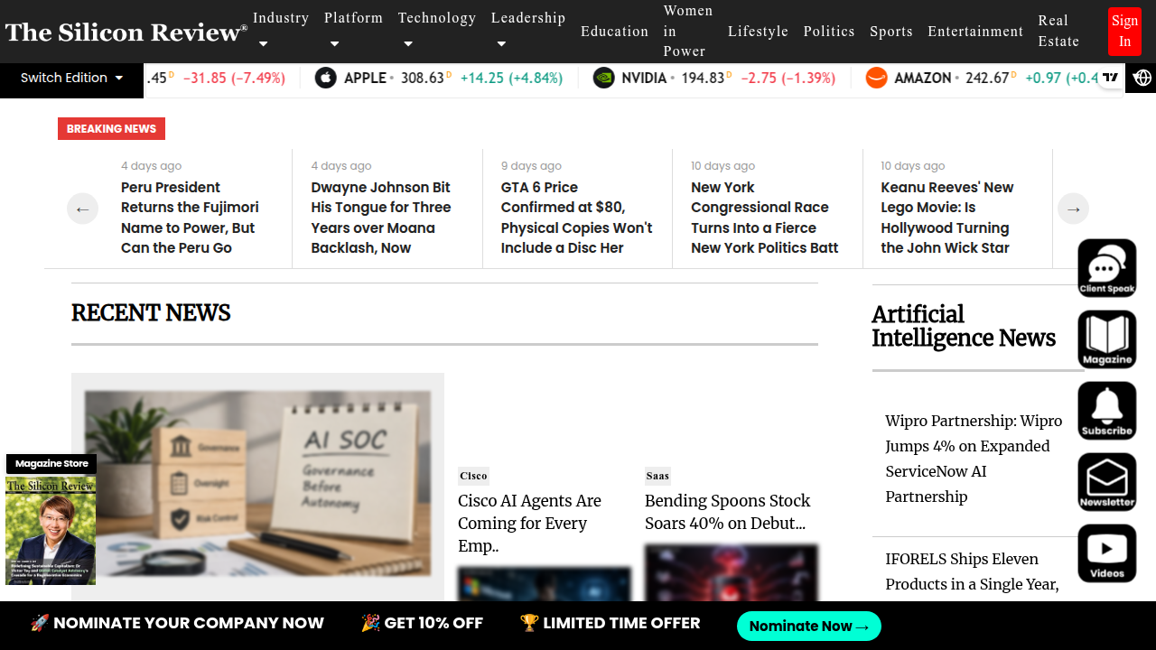 Read The Silicon Review's feature on Skylab, highlighting the Value Reinforcement System (VRS) as a solution for mitigating the negative impacts of social algorithms.