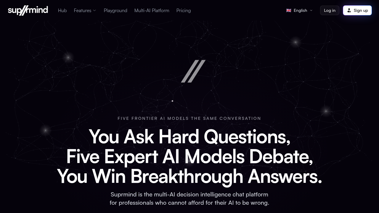 A screenshot of Suprmind AI's report on AI hallucination rates and their significant financial impact on businesses.