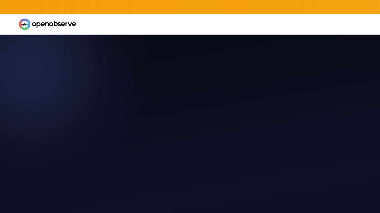 A screenshot of the OpenObserve homepage, showcasing tools and resources for LLM monitoring best practices, including hallucination detection.
